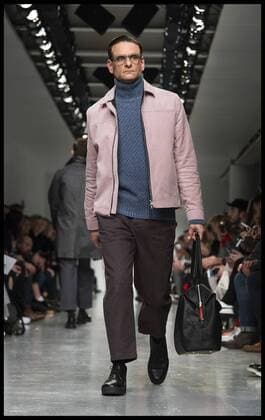 . 07 01 2017. London, United Kingdom. London Fashion Week Men s 2017. Fashion designer, Oliver Spencer on display at the BFC Show Space, The Strand, London, UK.  xBenxStevensx xi-Imagesx IIM-14124-0008