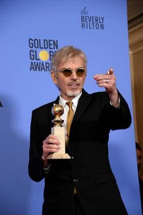 Billy Bob Thornton, winner of the award for Best Performance by an Actor in a Television Series - Drama appears backstage during the 74th annual Golden Globe Awards at the Beverly Hilton Hotel in Beverly Hills, California on January 8, 2017.  LAP20170108459 JIMxRUYMEN