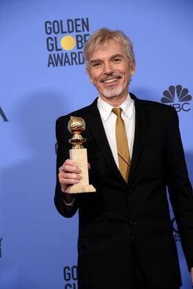 Billy Bob Thornton, winner of the award for Best Performance by an Actor in a Television Series - Drama appears backstage during the 74th annual Golden Globe Awards at the Beverly Hilton Hotel in Beverly Hills, California on January 8, 2017.  LAP20170108463 JIMxRUYMEN