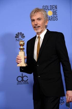 Billy Bob Thornton, winner of the award for Best Performance by an Actor in a Television Series - Drama appears backstage during the 74th annual Golden Globe Awards at the Beverly Hilton Hotel in Beverly Hills, California on January 8, 2017.  LAP20170108465 JIMxRUYMEN