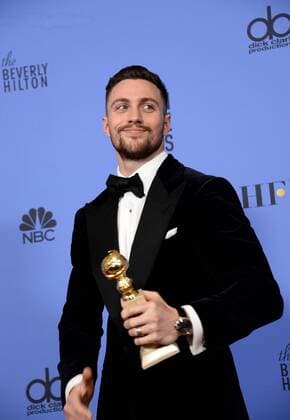 Aaron Taylor Johnson during the 74th annual Golden Globe Awards at the Beverly Hilton Hotel in Beverly Hills, California on January 8, 2017.  LAP20170108473 JIMxRUYMEN