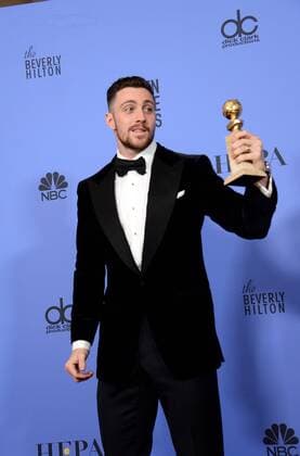 Aaron Taylor Johnson during the 74th annual Golden Globe Awards at the Beverly Hilton Hotel in Beverly Hills, California on January 8, 2017.  LAP20170108474 JIMxRUYMEN