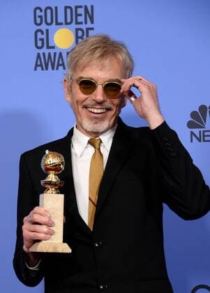 Billy Bob Thornton, winner of the award for Best Performance by an Actor in a Television Series - Drama appears backstage during the 74th annual Golden Globe Awards at the Beverly Hilton Hotel in Beverly Hills, California on January 8, 2017.  LAP201701028461 JIMxRUYMEN