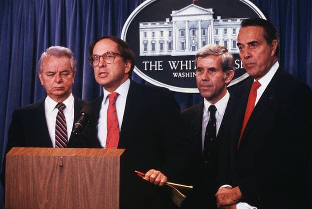 sam nunn - senator with robert dole, byrd and lugar - ZUMAw85_ 20070712_zaf_w85_799