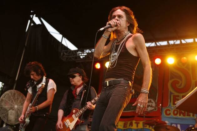 Jul 22, 2007 - Brooklyn, NY, USA - Singer DAVID JOHANSEN of The New York Dolls perform live at The Village Voice Siren Festival in Coney Island. - ZUMAa29_ 20070722_sha_a29_994