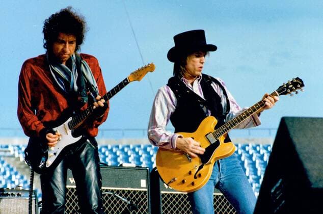 Sept. 6, 2007 - K54493MBR.BOB DYLAN PERFORMING AT RICH STADIUM BUFFALO, NY 07-04-1986. MICHAEL BRITO- BOB DYLAN TOM PETTY - ZUMAg49_ 20070906_gaf_g49_036