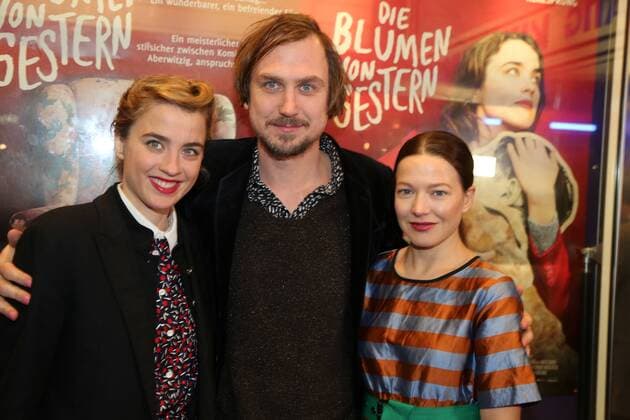 Themen der Woche Bilder des Tages Kinopremiere - Die Blumen von Gestern Wien, Gartenbau Kino, 09. 01. 2017 Adele HAENEL, Lars EIDINGER, Hannah HERZSPRUNG