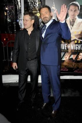Ben Affleck & Matt Damon LIVE BY NIGHT FILM PREMIERE Hollywood Patrick Rideaux PicturePerfect
