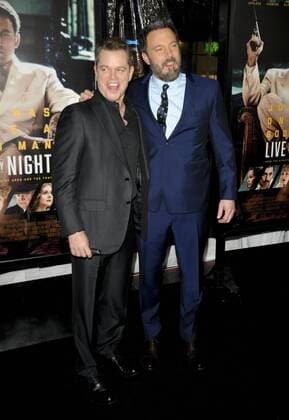 Ben Affleck & Matt Damon LIVE BY NIGHT FILM PREMIERE Hollywood Patrick Rideaux PicturePerfect