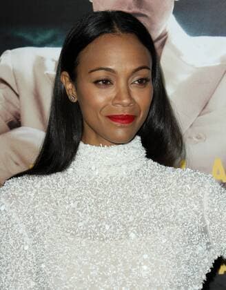 January 9, 2017 - Los Angeles, CA, United States - 9 January 2017 - Los Angeles, California - Zoe Saldana. Live By Night World Premiere held at the TCL Chinese Theatre. Photo Credit: AdMedia Los Angeles United States - ZUMAa123 20170109_zaa_a123_221