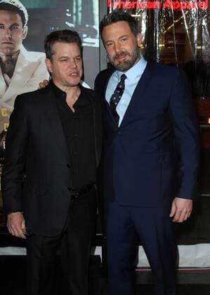 January 9, 2017 - Los Angeles, CA, United States - 9 January 2017 - Los Angeles, California - Matt Damon and Ben Affleck. Live By Night World Premiere held at the TCL Chinese Theatre. Photo Credit: AdMedia Los Angeles United States - ZUMAa123 20170109_zaa_a123_235