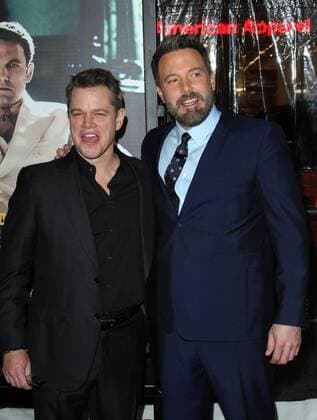 January 9, 2017 - Los Angeles, CA, United States - 9 January 2017 - Los Angeles, California - Matt Damon and Ben Affleck. Live By Night World Premiere held at the TCL Chinese Theatre. Photo Credit: AdMedia Los Angeles United States - ZUMAa123 20170109_zaa_a123_243