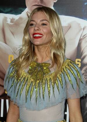 January 9, 2017 - Los Angeles, CA, United States - 9 January 2017 - Los Angeles, California - Sienna Miller. Live By Night World Premiere held at the TCL Chinese Theatre. Photo Credit: AdMedia Los Angeles United States - ZUMAa123 20170109_zaa_a123_246