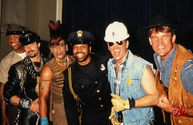 Sept. 19, 2007 - NEW YORK FRIARS CLUB HONORS JOHN TRAVOLTA AND KELLY PRESTON, WALDORF ASTORIA, NEW YORK CITY 06-13-1997.VILLAGE PEOPLE. KELLY JORDAN- 1997 - ZUMAg49_ 20070919_gaf_g118_135