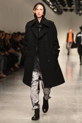 January 9, 2017 - London, United Kingdom - A model walks the runway at the Songzio Autumn Winter 2017 fashion show during London Menswear Fashion Week on January 9, 2017 in London, United Kingdom. London United Kingdom  - ZUMAn230 20170109_zaa_n230_115