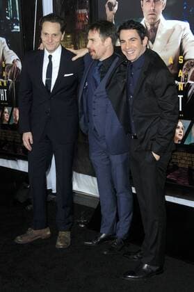 Matt Ross, Sam Rockwell und Chris Messina bei der Premiere des Kinofilms Live by Night im TCL Chinese Theatre, Hollywood. Los Angeles, 09.01.2017 Foto:xD.xBedrosianx xFuturexImage