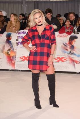 . 10 01 17. London, United Kingdom. Frankie Essex arrives at xXx: Return of Xander Cage UK film premiere. O2.  xChrisxJosephx xi-Imagesx IIM-14148-0008