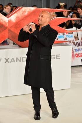 January 10, 2017 - London, London, UK - VIN DIESEL attends the European film premiere of xXx: Return of Xander Cage. London, UK. London UK  - ZUMAl94_ 20170110_zaf_l94_174