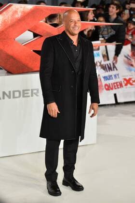 January 10, 2017 - London, London, UK - VIN DIESEL attends the European film premiere of xXx: Return of Xander Cage. London, UK. London UK  - ZUMAl94_ 20170110_zaf_l94_175