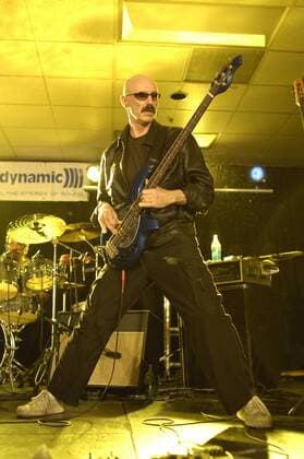 Jan 19, 2007 - Anaheim, CA, USA - Musician TONY LEVIN playing live. A record-breaking 1,535 music products manufacturers from around the world fill the Anaheim Convention Center with the latest innovations in musical instruments at the 105th NAMM (National Association of Music Merchants) Show, the industryÕs largest annual event in the United States.  - ZUMA 200 20070119_sha_b18_435