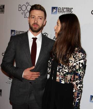 January 10, 2017 - Los Angeles, CA, United States - 10 January 2017 - Los Angeles, California - Justin Timberlake and Jessica Biel. Book of Love Premiere held at The Grove. Photo Credit: AdMedia Los Angeles United States - ZUMAa123 20170110_zaa_a123_098