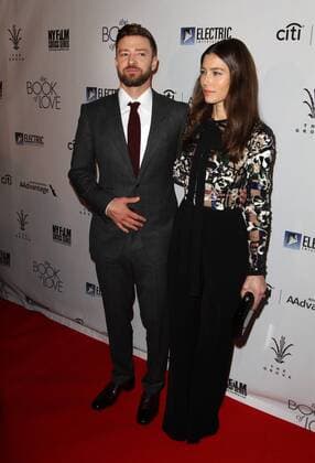 January 10, 2017 - Los Angeles, CA, United States - 10 January 2017 - Los Angeles, California - Justin Timberlake and Jessica Biel. Book of Love Premiere held at The Grove. Photo Credit: AdMedia Los Angeles United States - ZUMAa123 20170110_zaa_a123_099