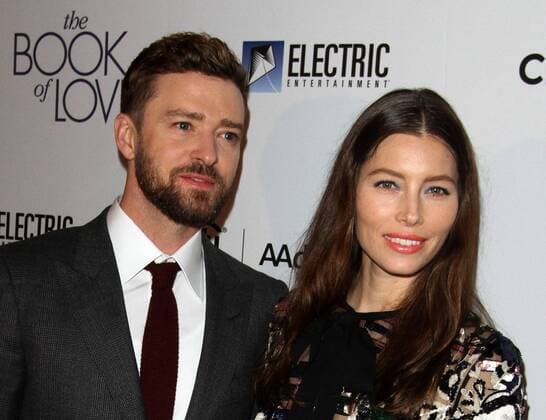 January 10, 2017 - Los Angeles, CA, United States - 10 January 2017 - Los Angeles, California - Justin Timberlake and Jessica Biel. Book of Love Premiere held at The Grove. Photo Credit: AdMedia Los Angeles United States - ZUMAa123 20170110_zaa_a123_103