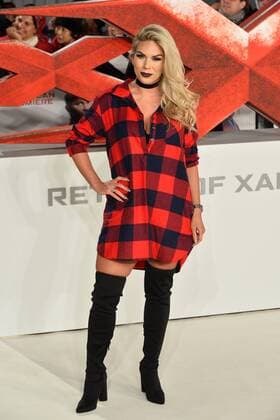 January 10, 2017 - London, London, UK - FRANKIE ESSEX attends the European film premiere of xXx: Return of Xander Cage. London, UK. London United Kingdom  - ZUMAl94_ 20170110_zaf_l94_144