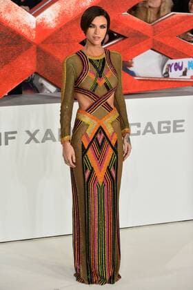 January 10, 2017 - London, London, UK - RUBY ROSE attends the European film premiere of xXx: Return of Xander Cage. London, UK. London United Kingdom  - ZUMAl94_ 20170110_zaf_l94_160