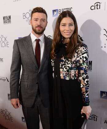 Cast member Jessica Biel and her husband, actor and singer Justin Timberlake attend the premiere of the motion picture drama The Book of Love at The Grove in Los Angeles on January 10, 2017. Storyline: Henry is an introverted architect. After the death of his wife in a car accident, he sets out to help Millie, a homeless teen, to build a raft to sail across the Atlantic.  LAP2017011002 JIMxRUYMEN