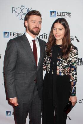 Justin Timberlake und Jessica Biel bei der The Book of Love Film Premiere am 10.01.2017 in Los Angeles The Book of Love Filmpremiere in Los Angeles, 2017 