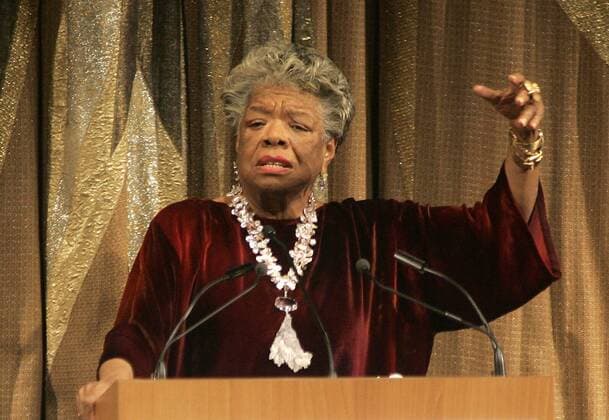 IMAGO ICONS: Maya Angelou Feb. 23, 2007 - Los Angeles, California (CA, United States - Maya Angelou is an American poet, memoirist, actress and an important figure in the American Civil Rights Movement. She speaks at the Dorothy Chandler Pavilion Febuary 23, 2007, in Los Angeles. - ZUMAc68_ 20070223_zaf_c68_002