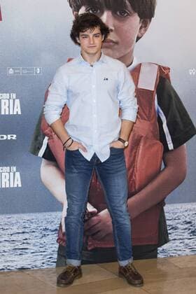 Adrian Munoz attends Nacido En Siria (Born in Syria) premiere at Palafox cinema, Madrid, Spain. January 11, 2017.  (20170111028)