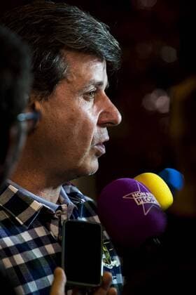 Cayetano Martinez de Irujo attends Nacido En Siria (Born in Syria) premiere at Palafox cinema, Madrid, Spain. January 11, 2017.  (20170111031)