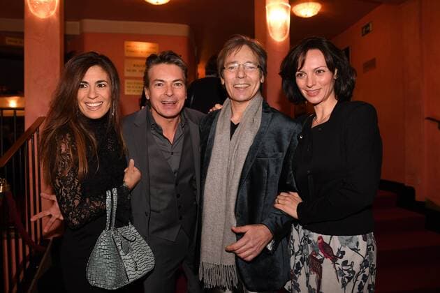Pascal Breuer mit Freundin Loredana La Rocca und Jacques Breuer mit Ehefrau Viola Wedekind Premiere Ein Mann fürs Grobe Komoedie im Bayerischen Hof Theater München 11. Januar 2017