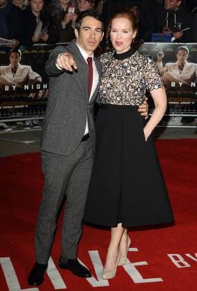 Live By Night European Premiere London.UK. Chris Messina and Jennifer Todd at the Live By Night European Premiere at the BFI Southbank, Belvedere Road,. 11th January 2017 LMK73-62675-120117 