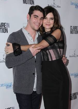 January 12, 2017 - Santa Monica, CA, United States - 12 January 2017 - Santa Monica, California - RJ Mitte, Betsy Brandt. Claire In Motion Los Angeles Premiere held at the Laemmle Monica Film Center. Photo Credit: AdMedia Santa Monica United States - ZUMAa123 20170112_zaa_a123_026