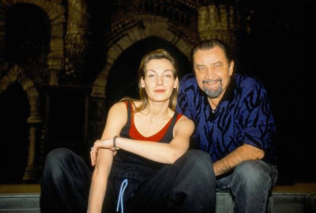 Nov. 22, 2007 - MAURICE BEJART ET UTE LEMPER LE 01 02 1991.Â - ZUMAg49_ 20071122_gaf_g49_043