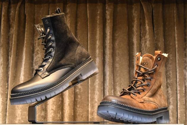 Milan Men s Fashion Week Fall Winter 2017 2018. Milano Moda Uomo, autunno inverno 2017 2018 . Jimmy Choo presentation Pictured: Shoe  Copyright: xRiccardoxGiordanoxSickix xIPAx