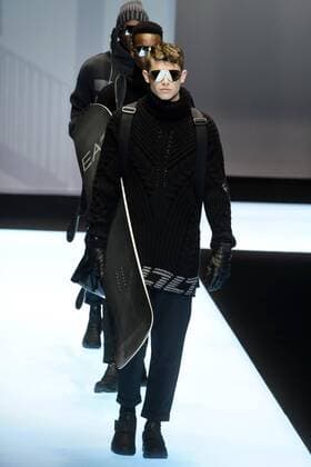 Milan Men s Fashion Week Fall Winter 2017 18 - Emporio Armani Fashion Show  Copyright: xSimonaxChiocciax xIPAx