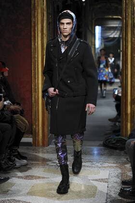 Milan Men s Fashion Week Fall Winter 2017 2018 - Moschino fashionshow Pictured: model  Copyright: xSickix xIPAx