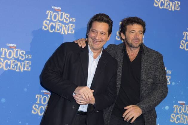 Tous En Scene Filmpremiere in Paris Laurent Gerra - Patrick Bruel CELEBRITES : Avant Premiere du film Tous en scene - Paris - 14 01 2017 StephenCaillet Panoramic 