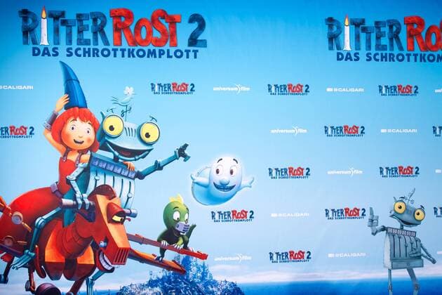 Premiere - Ritter Rost 2 Das Schrottkomplott - am 14.01.2017 im Cinedom Kino in Köln. Premiere - Ritter Rost 2 Das Schrottkomplott -