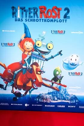Premiere - Ritter Rost 2 Das Schrottkomplott - am 14.01.2017 im Cinedom Kino in Köln. Premiere - Ritter Rost 2 Das Schrottkomplott -