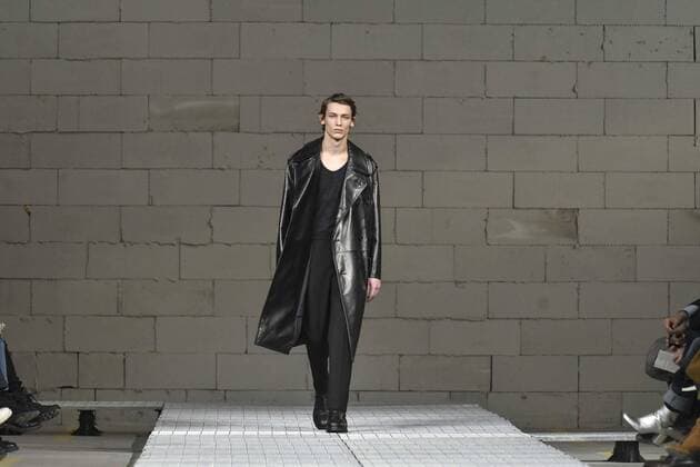 Milan Men s Fashion Week Fall Winter 2017 2018. Milano Moda Uomo, autunno inverno 2017 2018 . DIRK BIKKEMBERGS fashionshow Pictured: model  Copyright: xRiccardoxGiordanoxSickix xIPAx