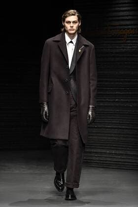 Milan Men s Fashion Week Fall Winter 2017 2018 - Ferragamo fashionshow Pictured: model  Copyright: xRiccardoxGiordanoxSickix xIPAx