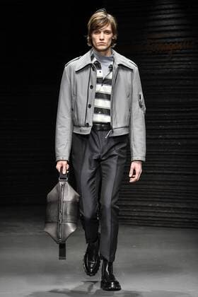 Milan Men s Fashion Week Fall Winter 2017 2018 - Ferragamo fashionshow Pictured: model  Copyright: xRiccardoxGiordanoxSickix xIPAx