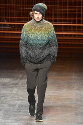 Milan Men s Fashion Week Fall Winter 2017 2018 - Missoni Fashionshow Pictured: model  Copyright: xRiccardoxGiordanoxSickix xIPAx
