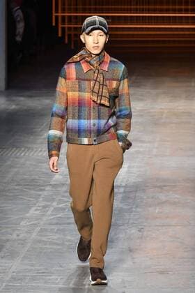 Milan Men s Fashion Week Fall Winter 2017 2018 - Missoni Fashionshow Pictured: model  Copyright: xRiccardoxGiordanoxSickix xIPAx