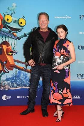 Tom Gerhardt und Jella Haase Premiere Ritter Rost 2 Mathäser Filmpalast Kino Film, Fernsehen Muenchen 15.01.2017